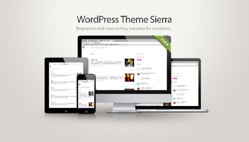 WordPress 主题 Sierra