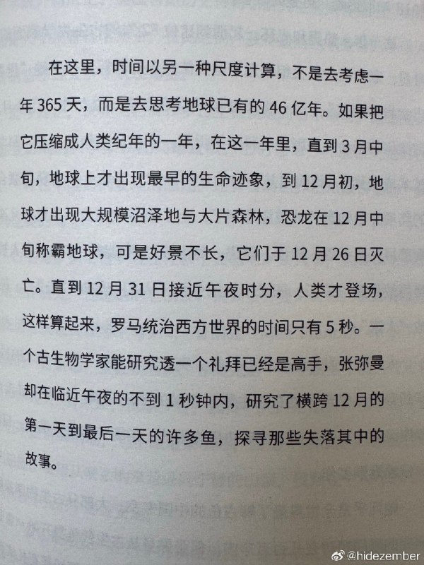 比喻非常有趣，我们不到0.1秒的生命…via Weibo